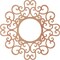 Ekena Millwork Reims Wood Fretwork Pierced Ceiling Medallion, Cherry, 26"OD x 9 7/8"ID x 1/4"T CMWP26X26X0250RECH - alternate 5